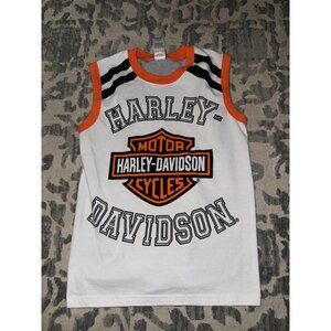 Harley Davidson boys sleeveless top‎ size 8/10